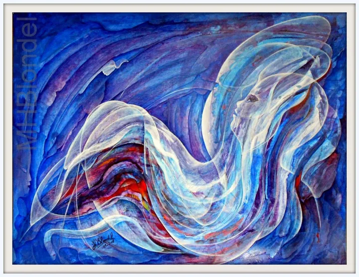 Médusine, artwork by Marie-Hélène Blondel