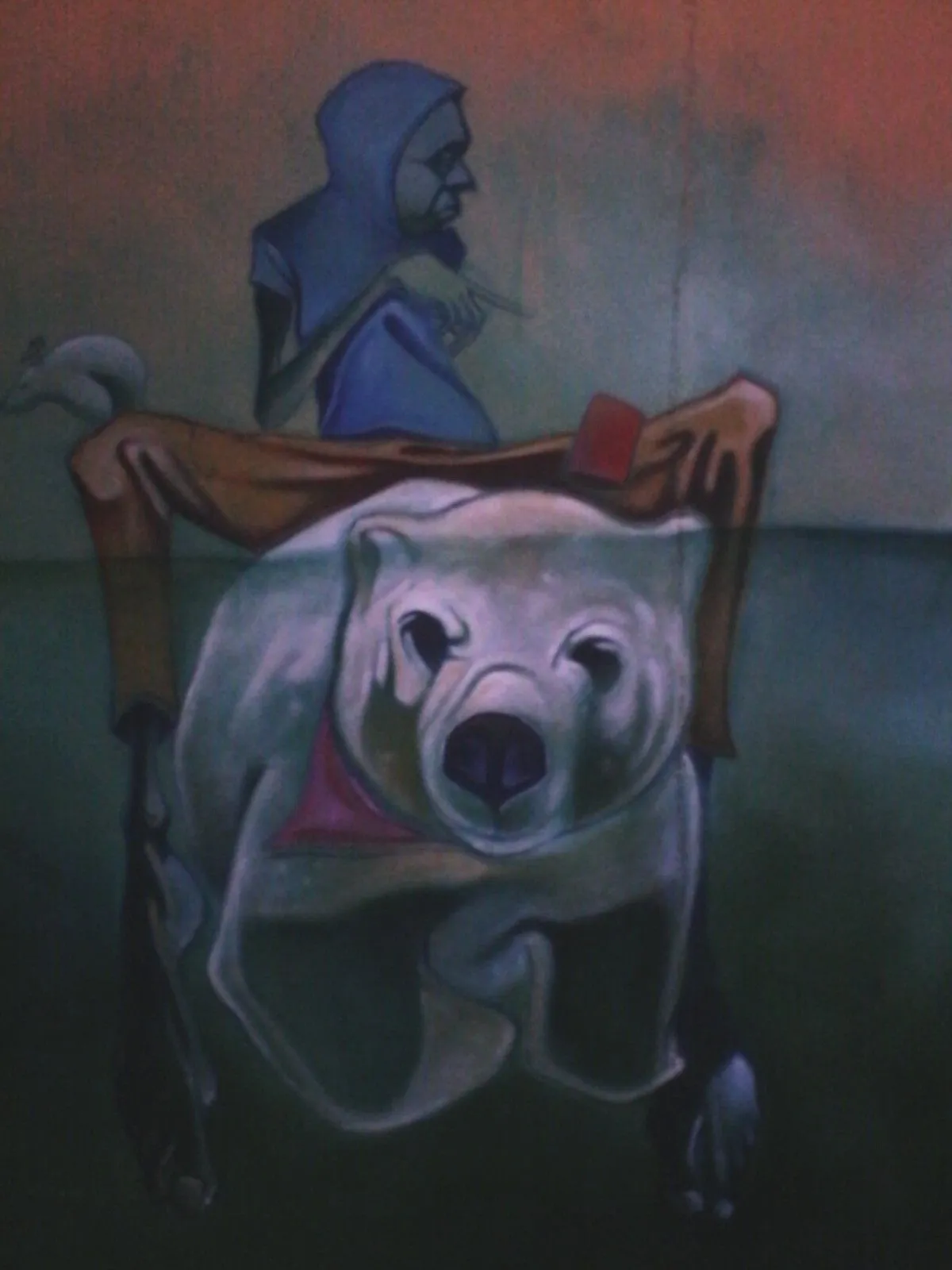 mr.leftfoot, artwork by lemero wright