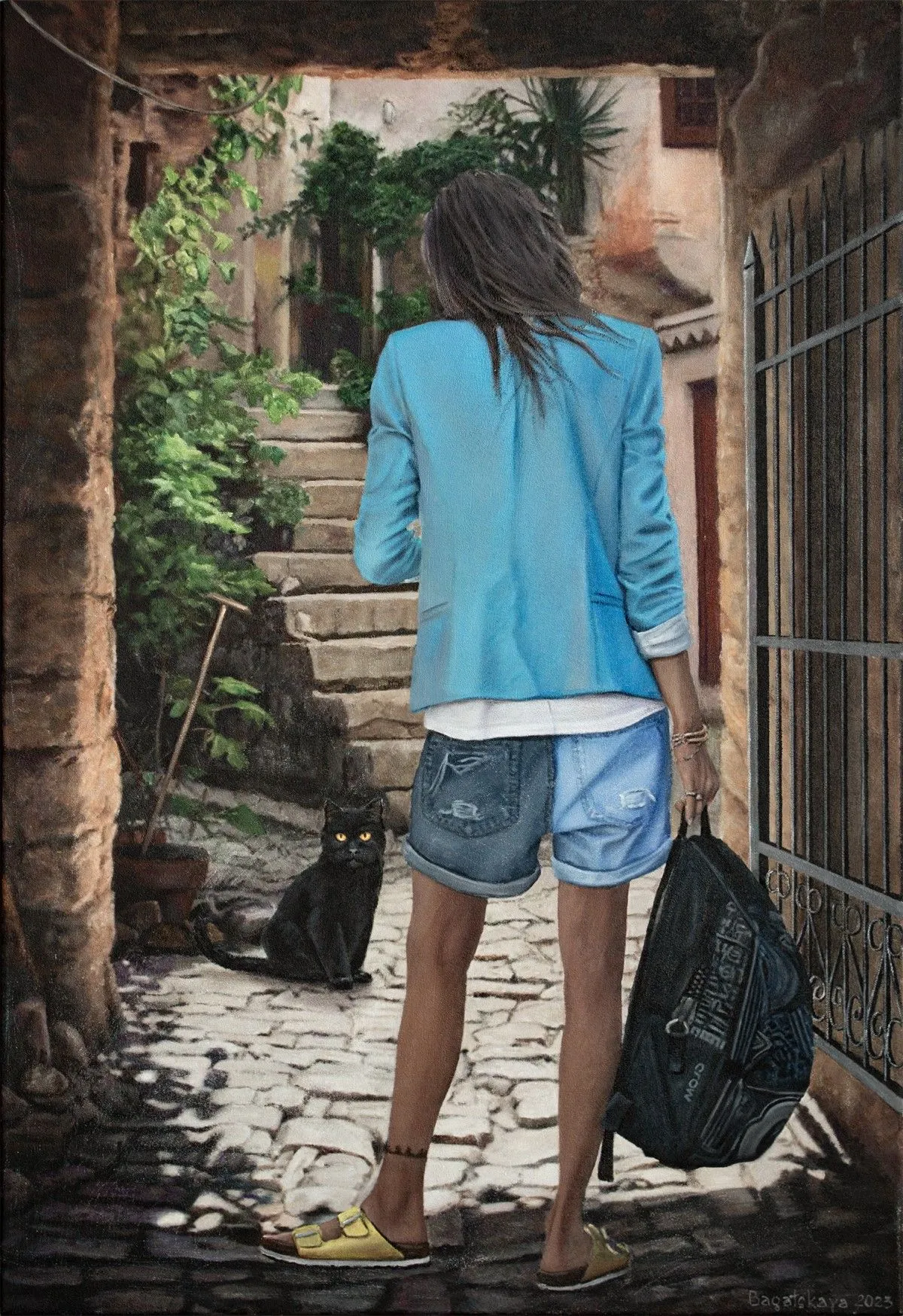 The GPS, œuvre de Nataliya Bagatskaya