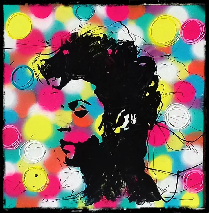 PRINCE, artwork by Vili Vhe
