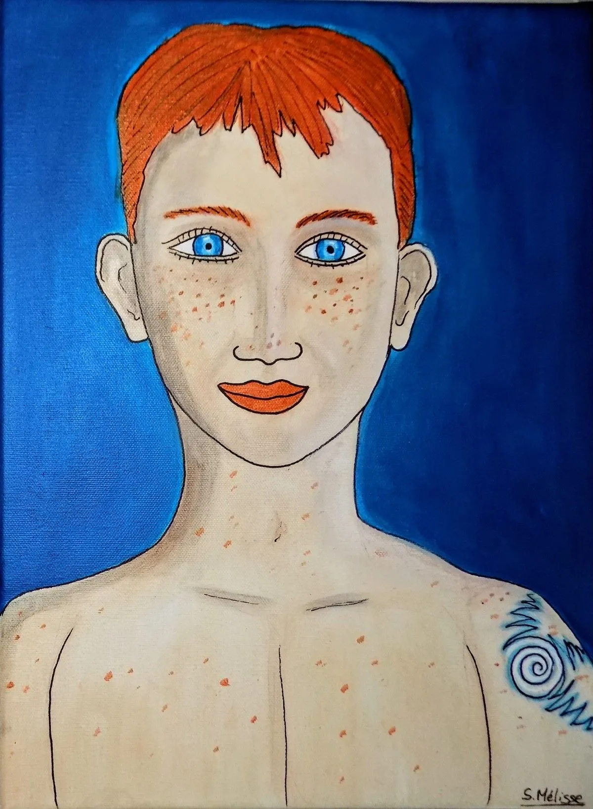 LE GAMIN, artwork by Sandrine Mélisse
