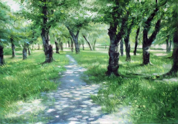 Spring, artwork by Misure Nien