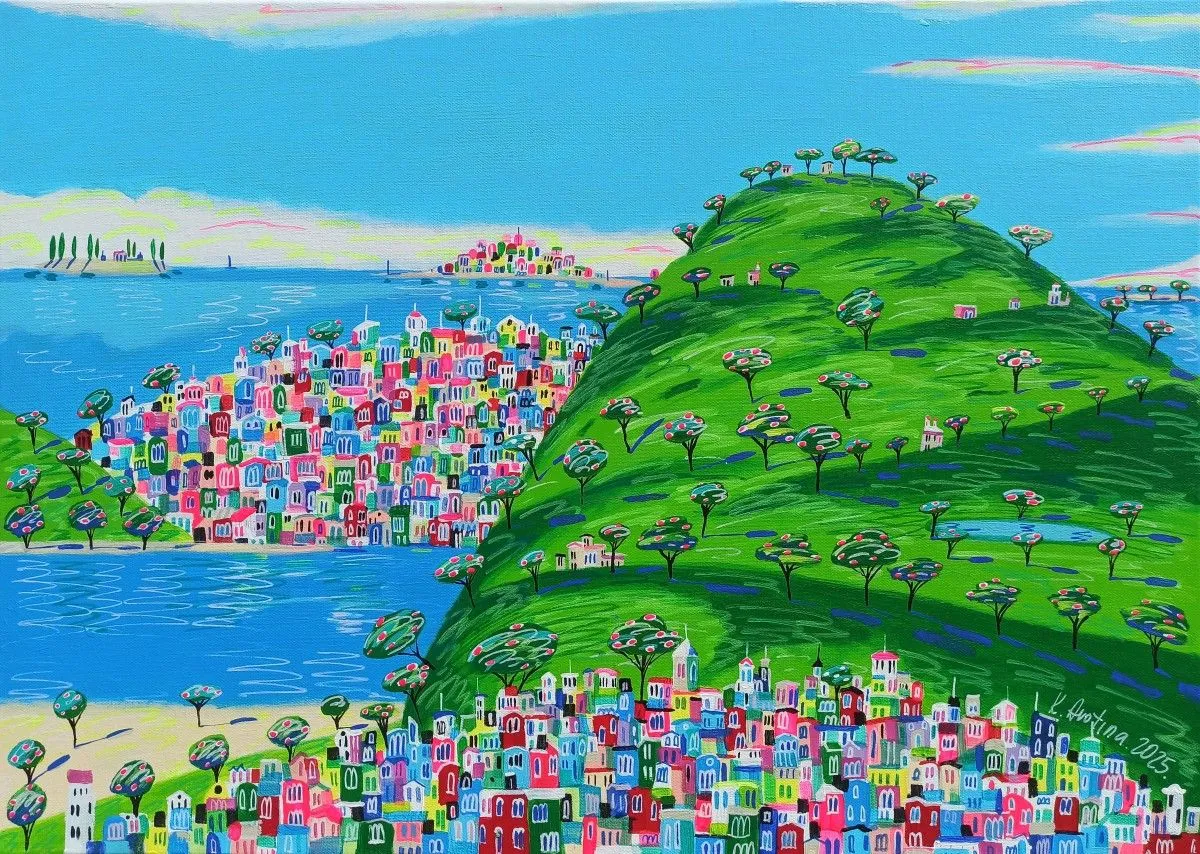The Valley Of Light & Joy, artwork by Katrina Avotina