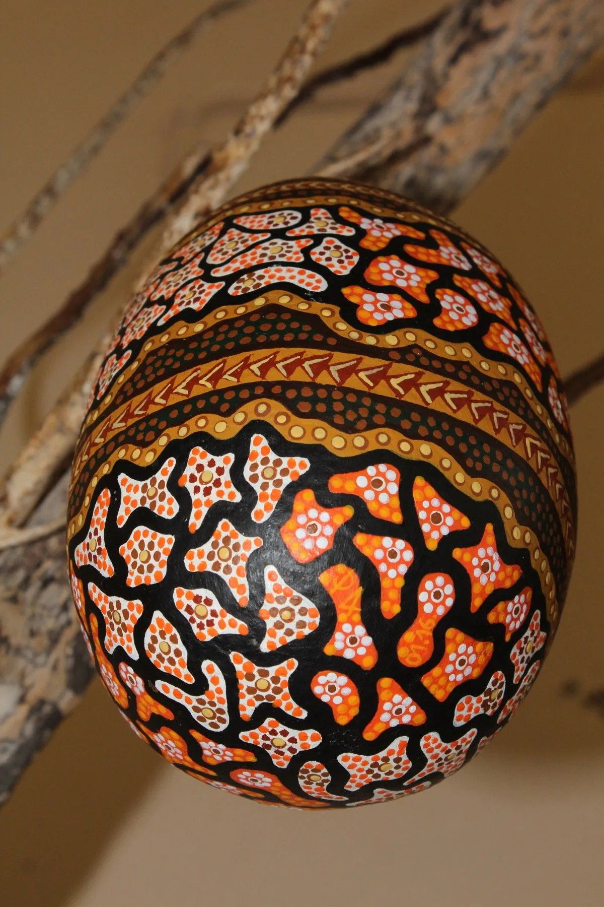 Calebasse en souffrance, artwork by AnnC PUIG