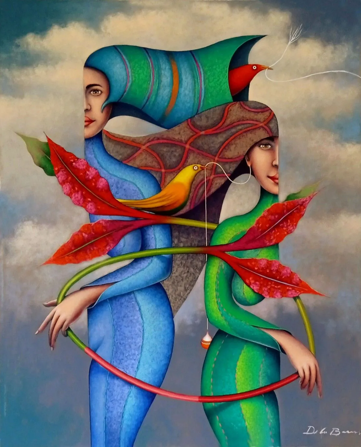 Entrelazadas, œuvre de Jose Luis De la Barra Bellido
