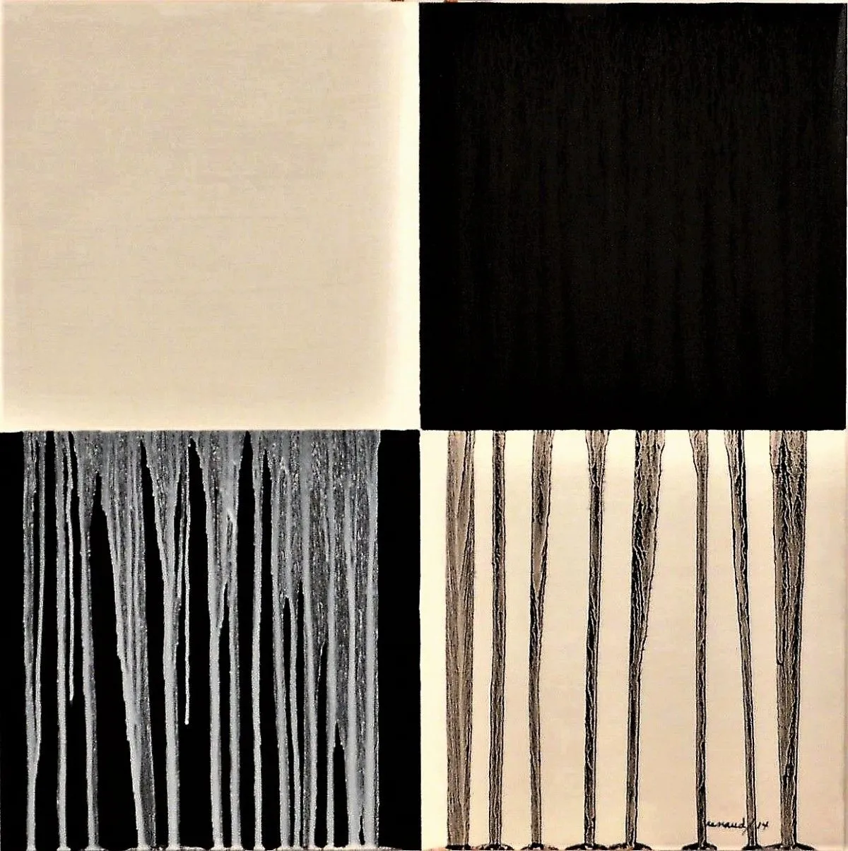 Composition 14-6, œuvre de Marcel Renaud