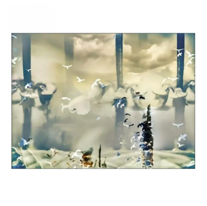 La prophétie, artwork by Véronique Mathian