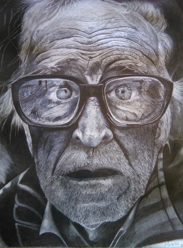 HOMELESS GRANDPA, œuvre de Apostolos Patselis