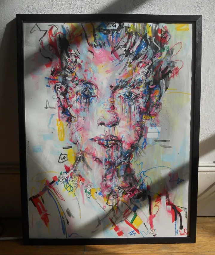 F., artwork by Sheraf Prod