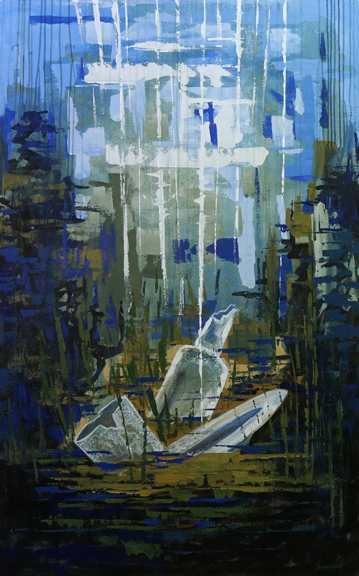 Under Sea, artwork by Sanjaya Gunarathna
