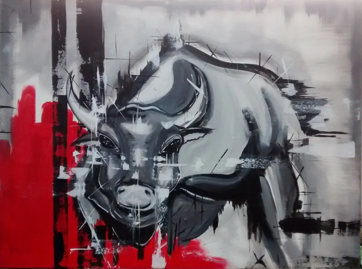Being the Bull, artwork by Anie Artsy