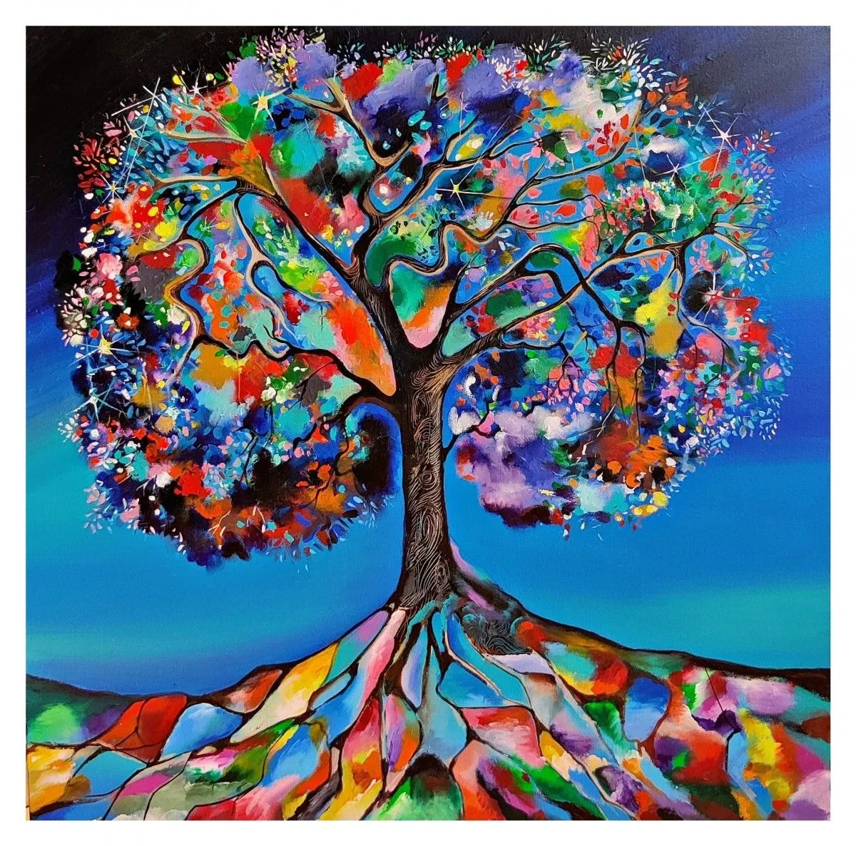 Tree of life, artwork by Richa pamnani