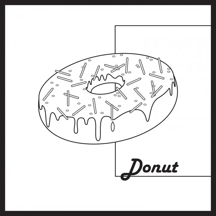 Donut, œuvre de Marco Bellone