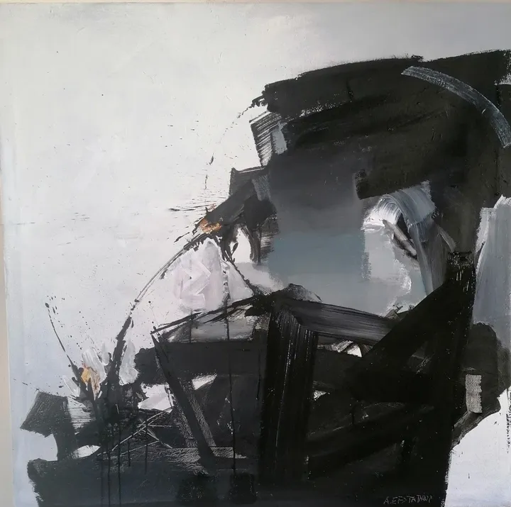 ethereal structure 1, œuvre de andros efstathiou