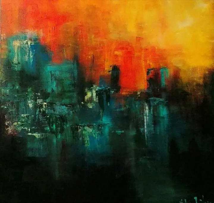 without title, œuvre de Sylvia Reijbroek www.galeriekunstvolleven.be