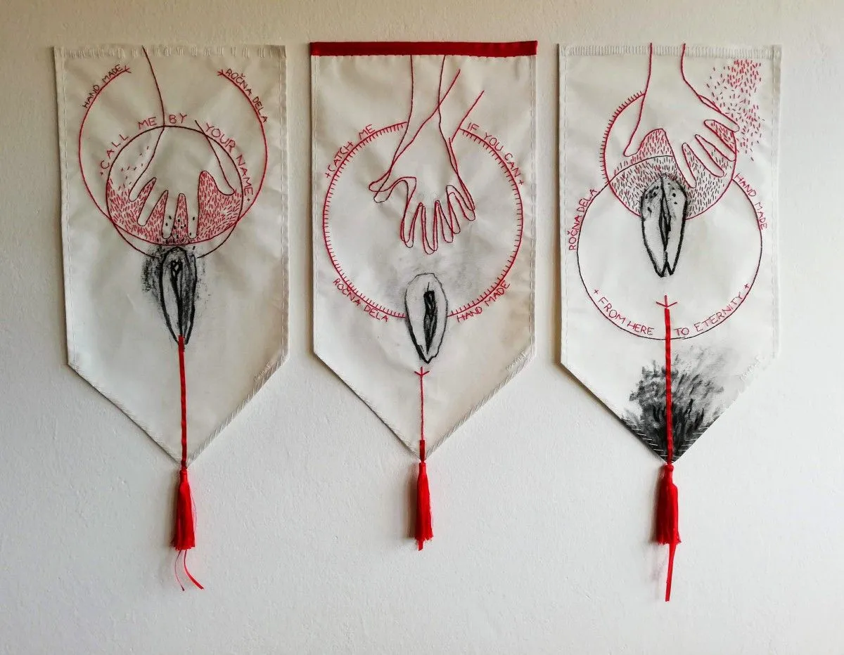 Hand made - From here to eternity, œuvre de Mojca Senegacnik