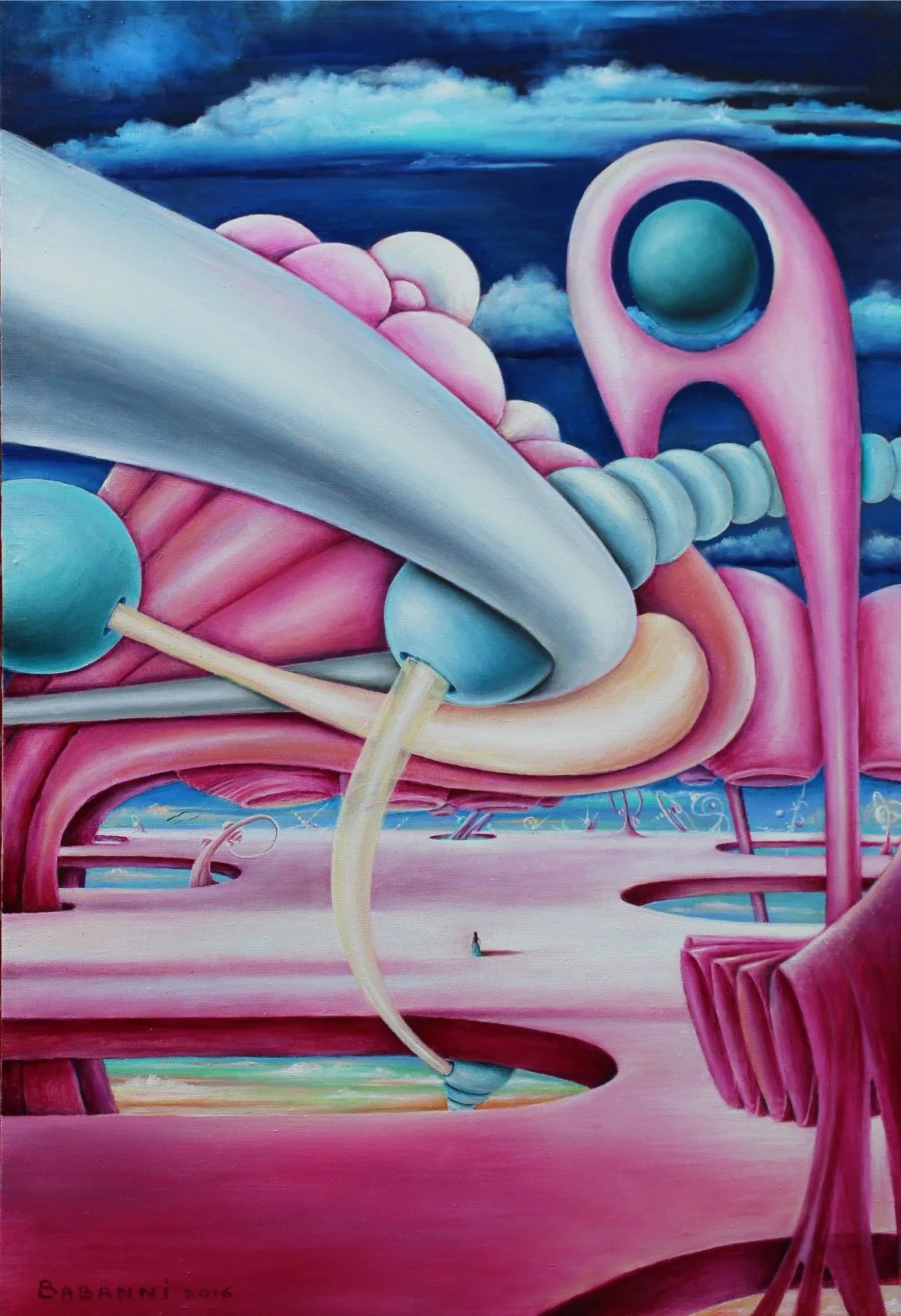Balancing, œuvre de Karen Babanni