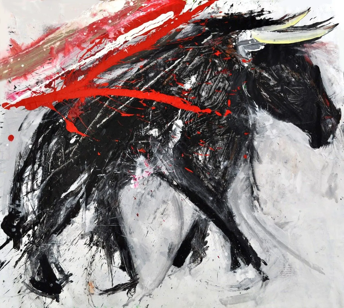 Morir Todavia  (detail), artwork by Marco WEITEN - de Waha