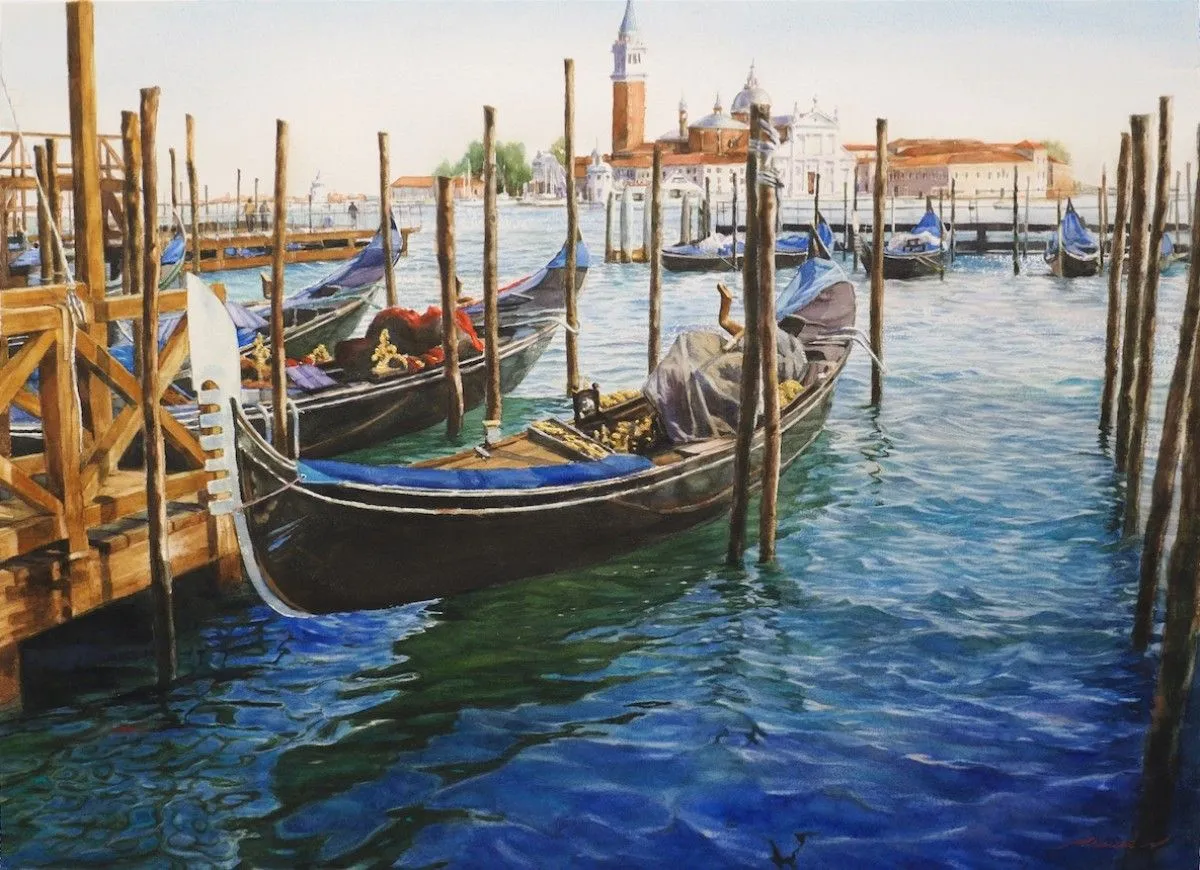 Venice, œuvre de Misure Nien