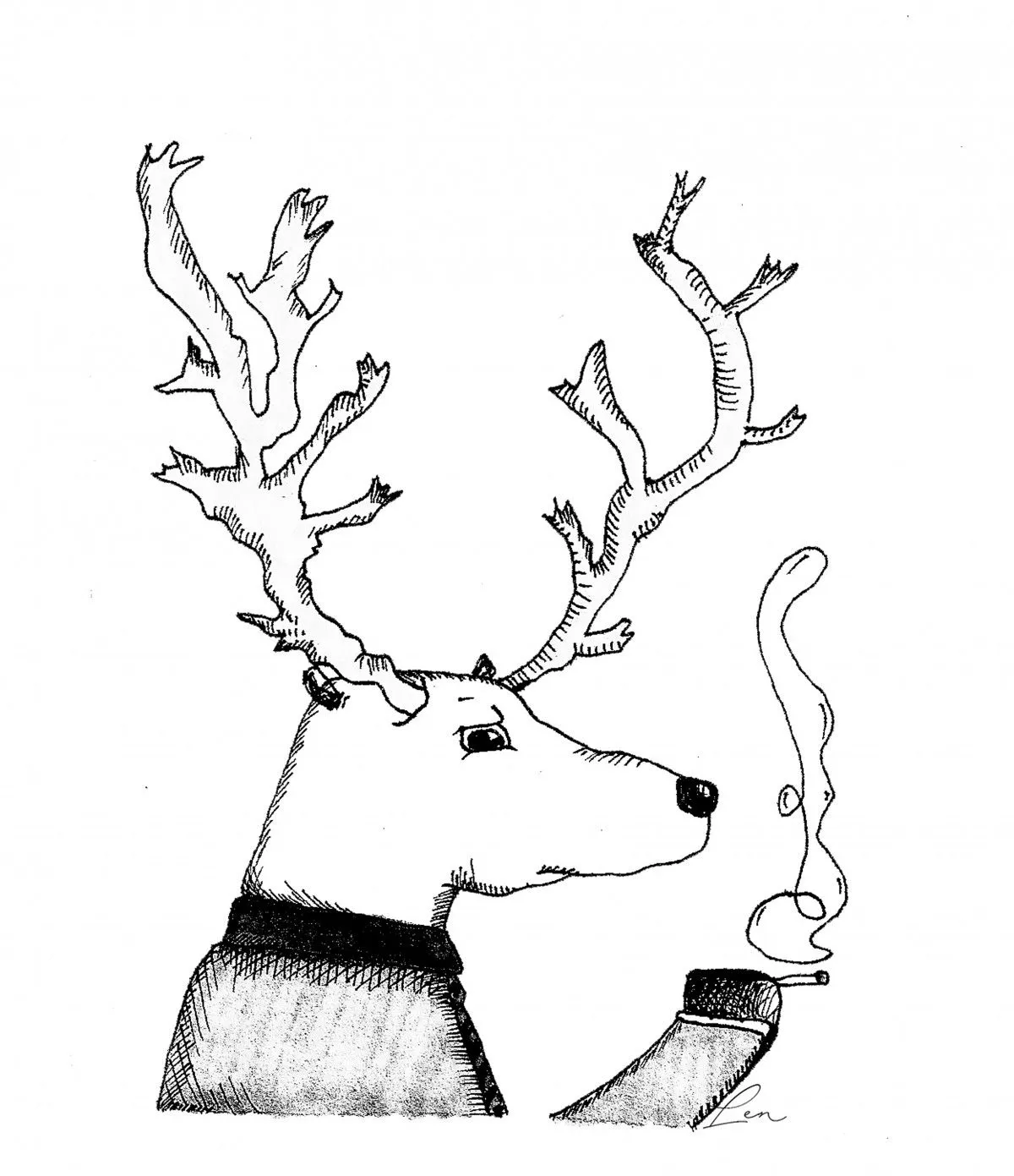 Reno Humo, artwork by Belén Céspedes