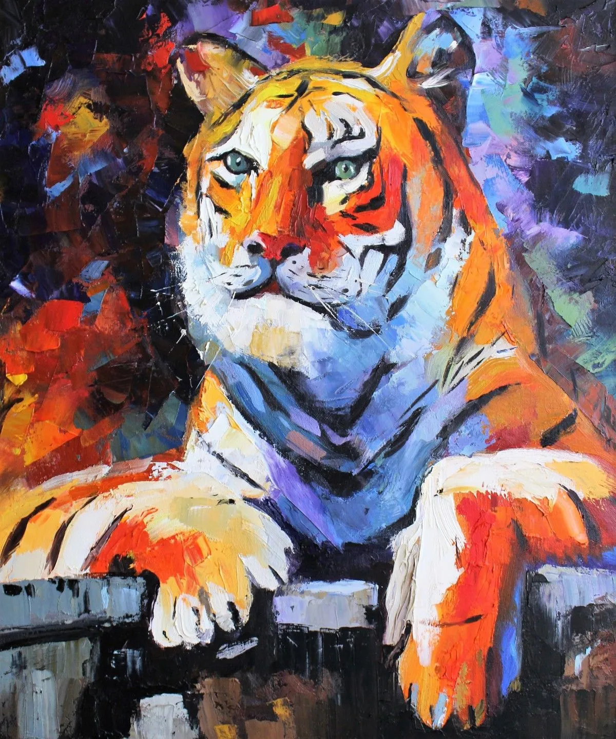 Tiger, œuvre de Svetoslav Kolev