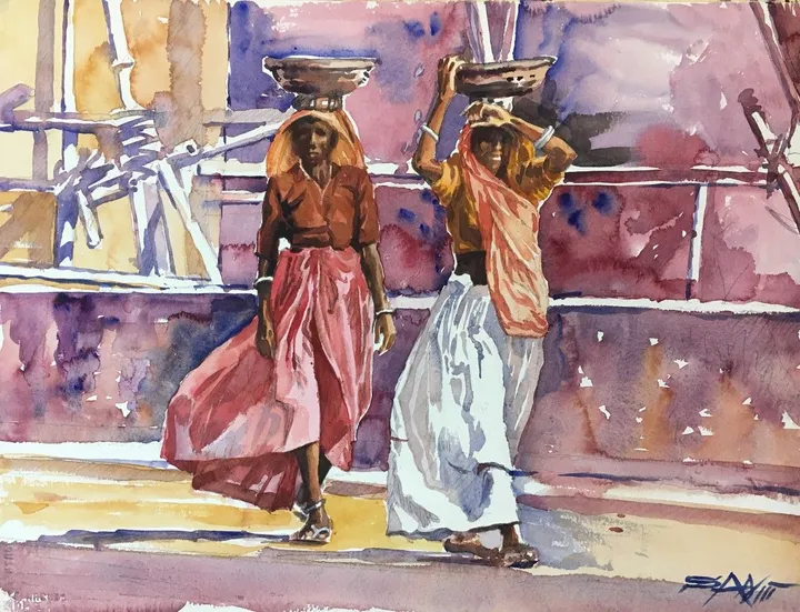 N°458 Chantier 001, artwork by Alexandre DUMITRESCU