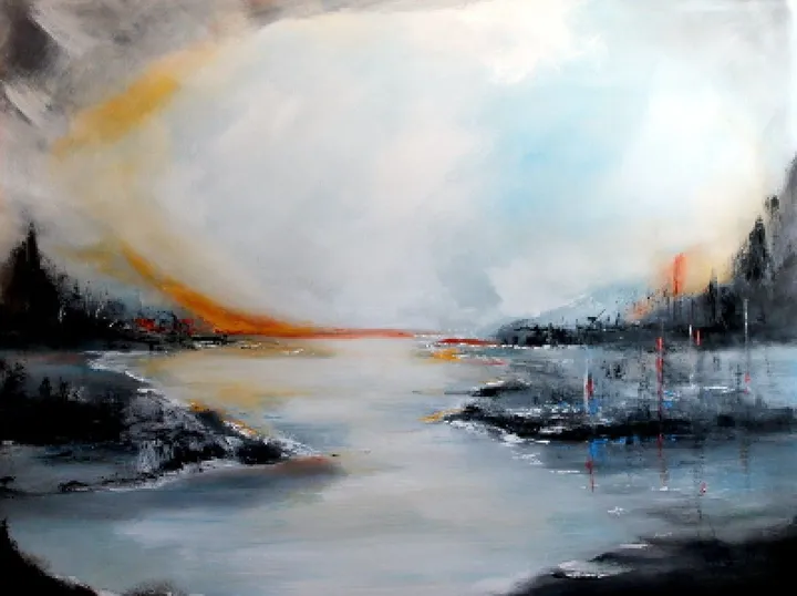 Aubout du monde, artwork by Johanne Hebert Coulombe