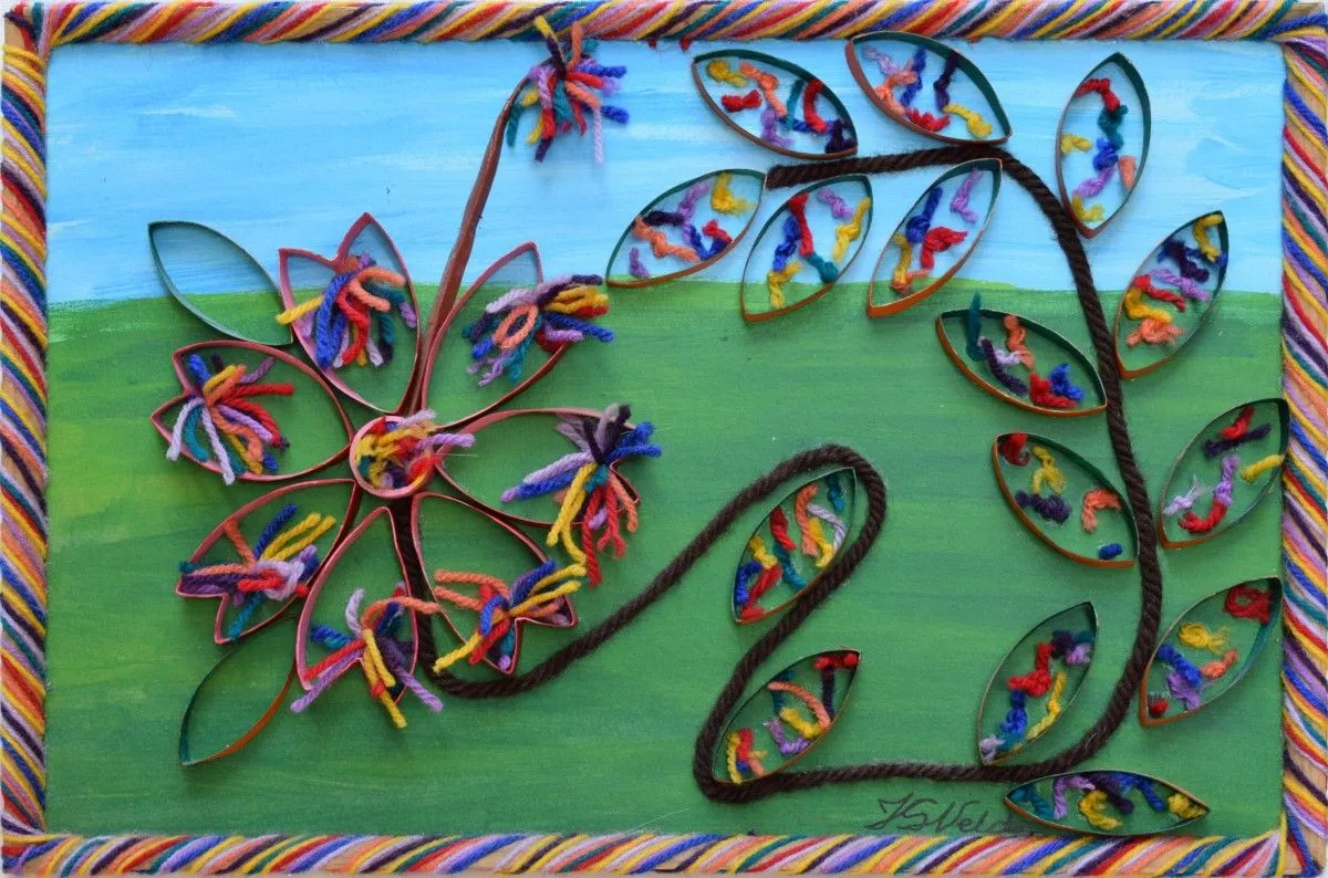 Flowers of Hope, œuvre de Neluta Staicut