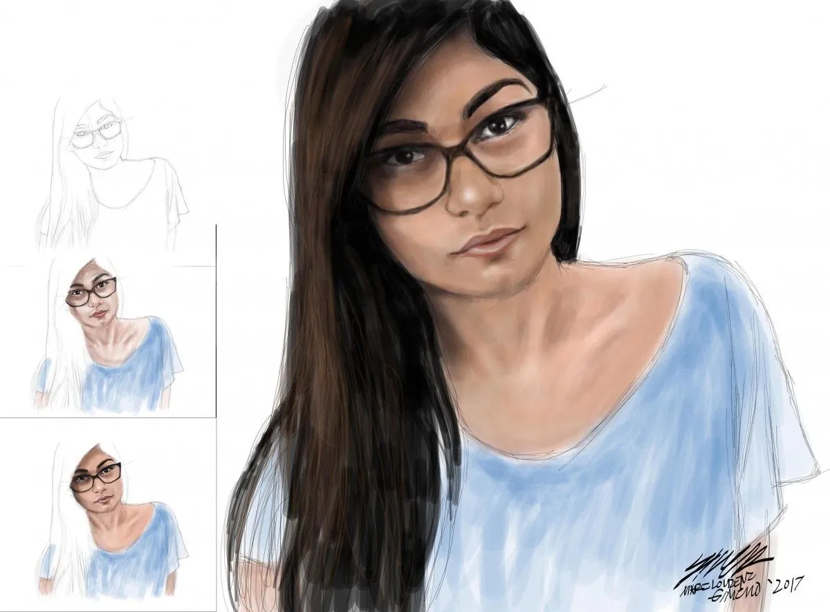 mhia_khalifa, œuvre de Marc Lourenz