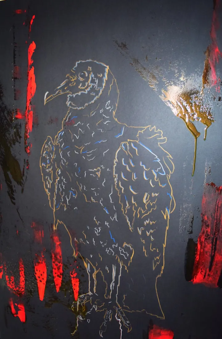 RAPACIOUS, artwork by Sebasfixiarte Vélez Baena
