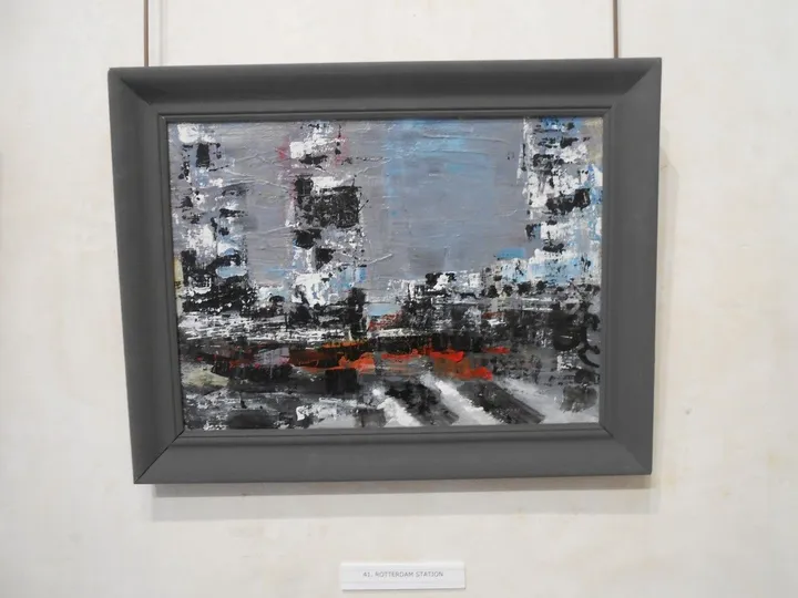 Rotterdam central st., artwork by Joao Dias