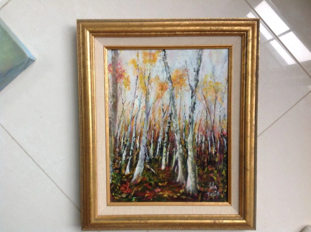 Le sous-bois enchanteur, artwork by Lola Latulippe
