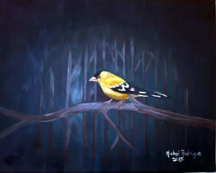 Le chardonneray, artwork by MICHEL JOSEPH RODRIGUE
