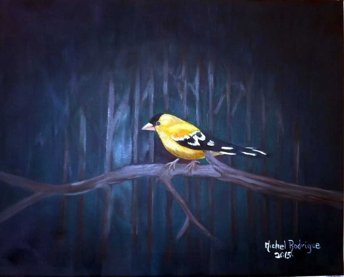 Le chardonneray, œuvre de MICHEL JOSEPH RODRIGUE