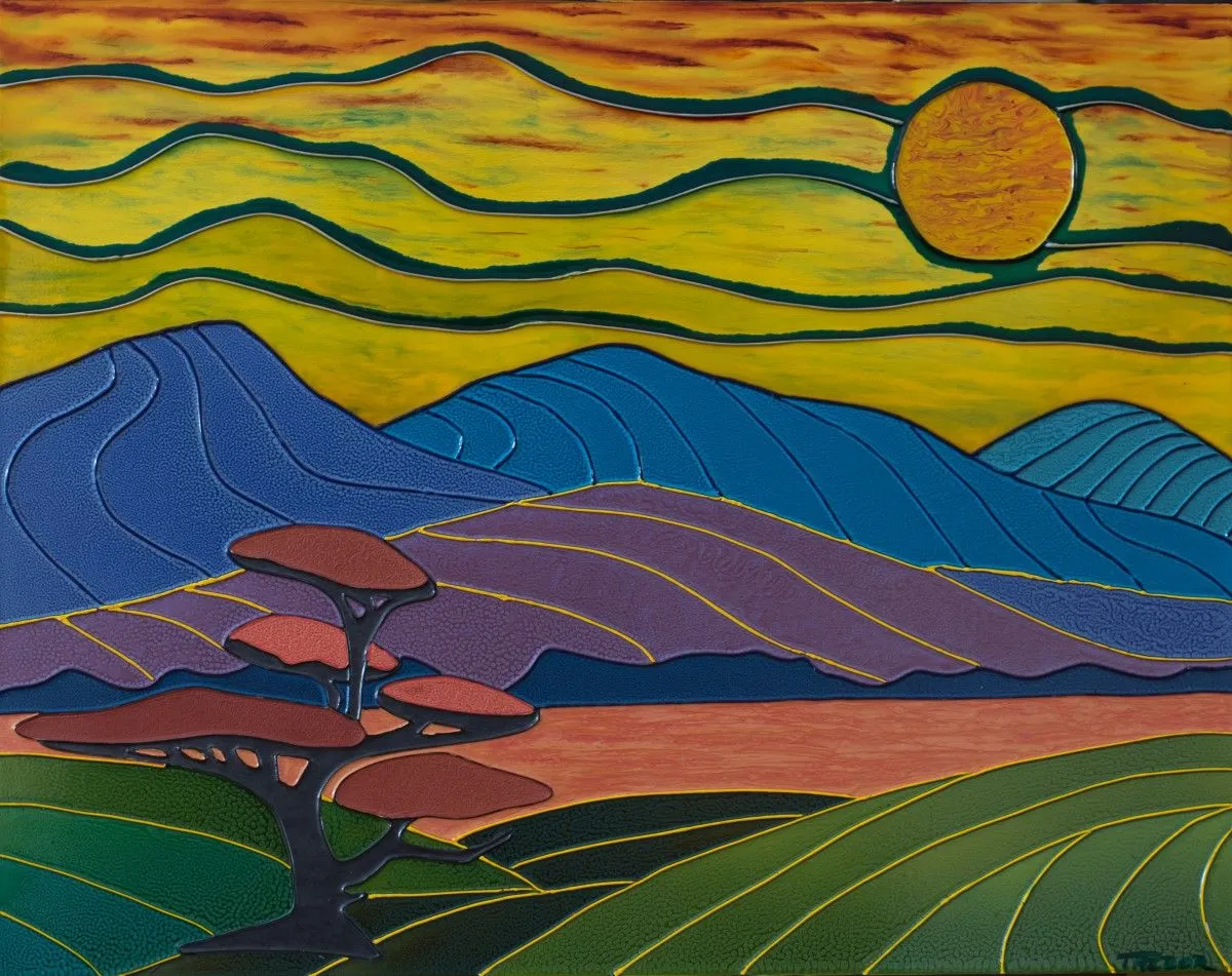 4 - Enchanted Forest - Colorist Study #4, œuvre de Trebor Trebor