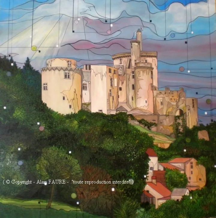 BONAGUIL, artwork by Alain FAURE