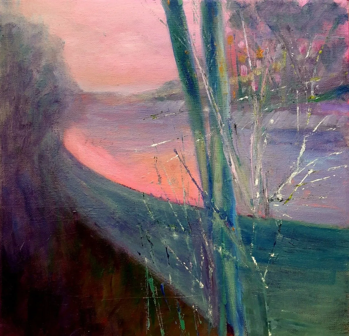 Magic Sunset, œuvre de Aase Lind