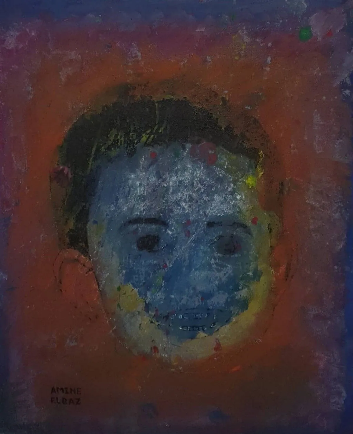 LA SOUFFRANCE, œuvre de amine Elbaz