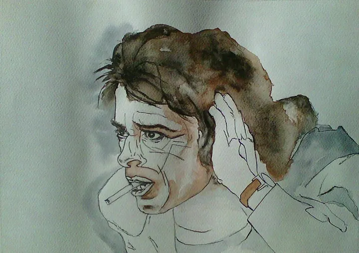 Jacques B..., œuvre de Thérèse Hanot
