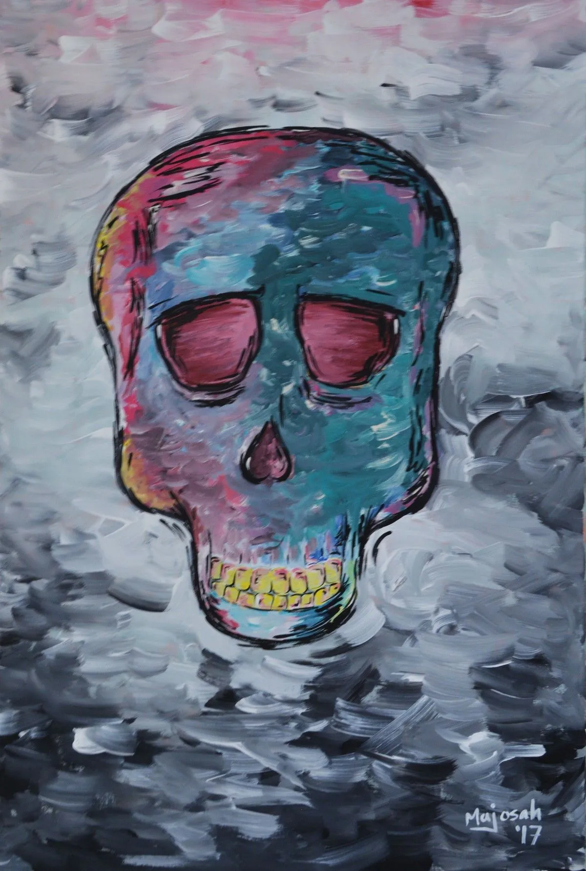 SKULL´S OUT, artwork by María José Hdz.