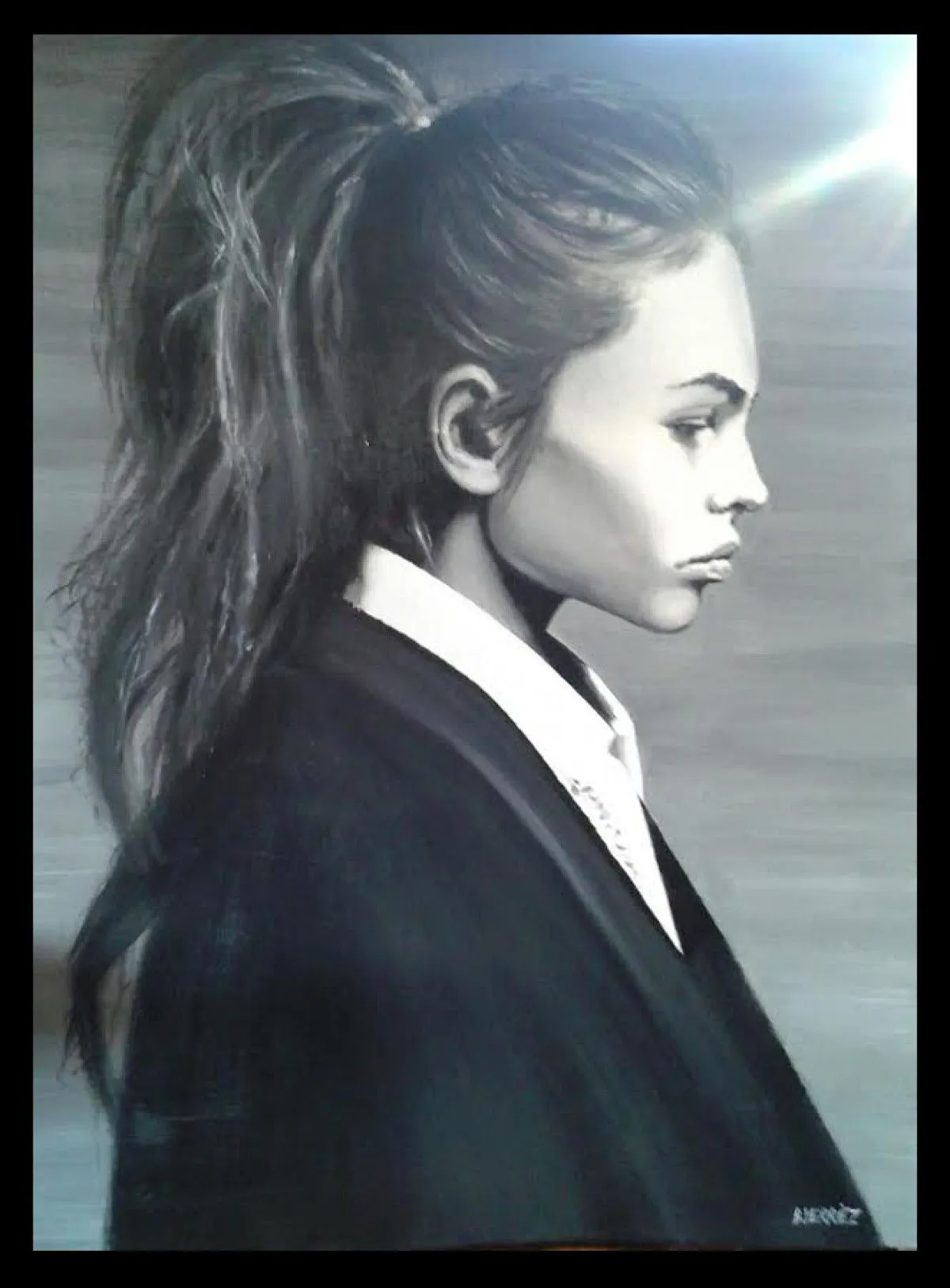 smoking, artwork by Bernard Verriez