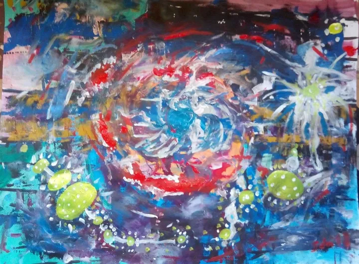 Tourbillon 18, œuvre de Sabiha Abdiche