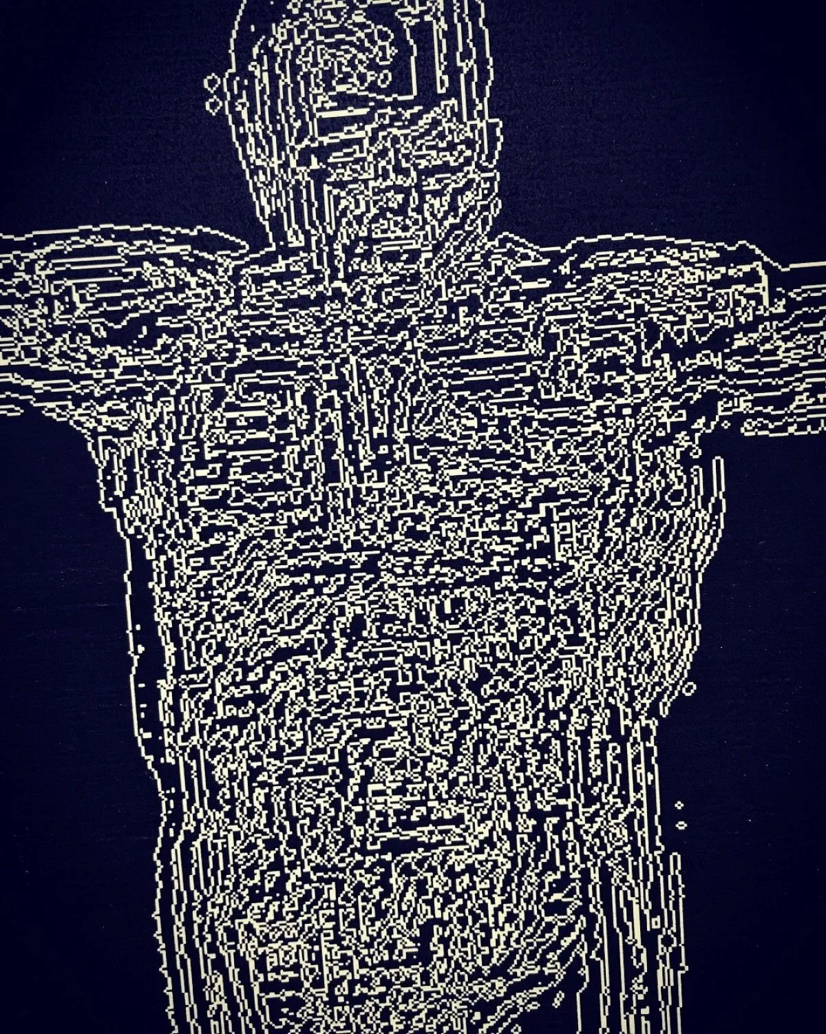 Imago Dei 3, artwork by Fausto Cantu