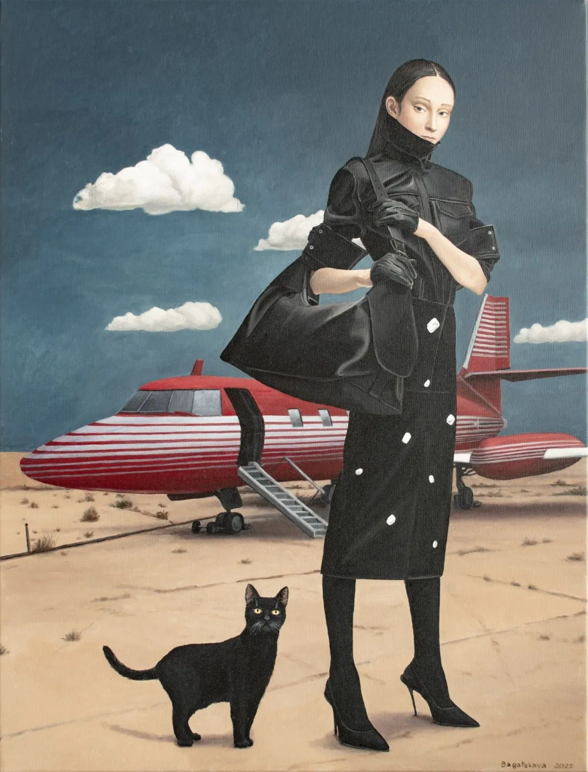 Elvis’s JetStar, œuvre de Nataliya Bagatskaya
