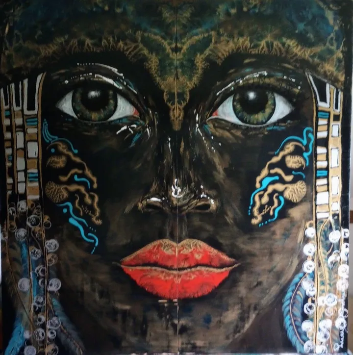 Sorcier, œuvre de Lucy Dandurand