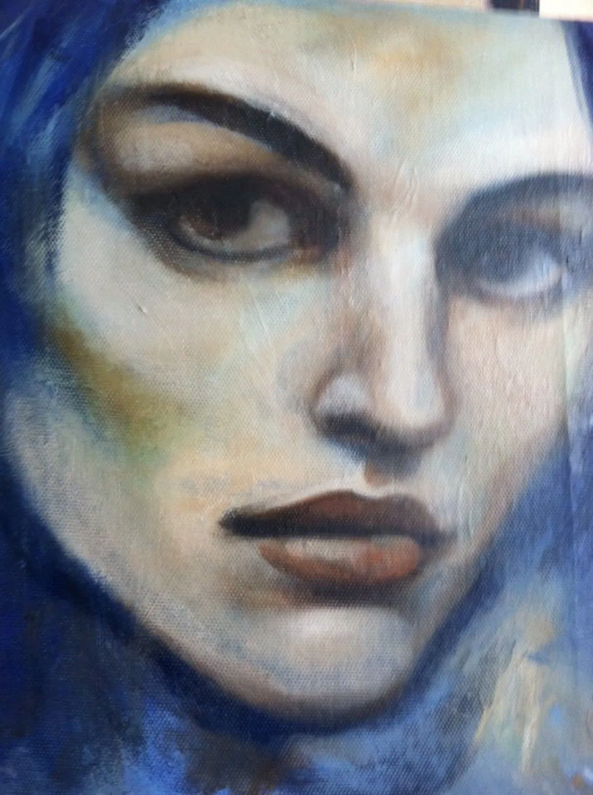 The unfinished, artwork by Trudy Zelenka