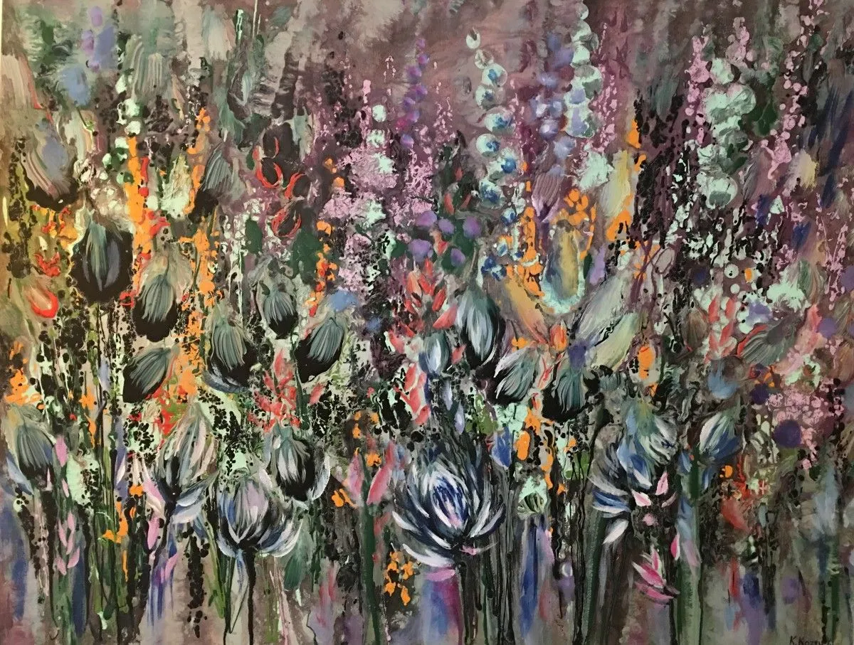 Native Garden, artwork by Khrystyna Kozyuk