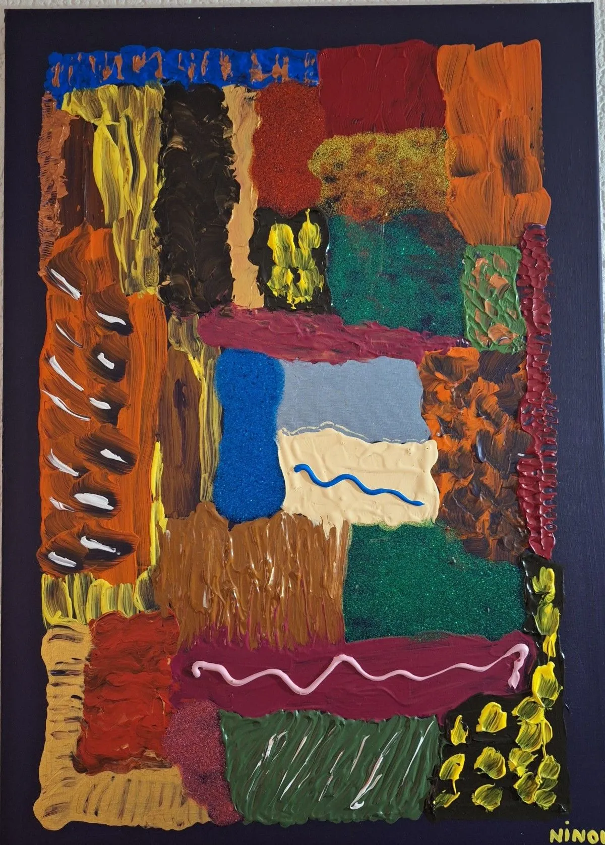 N°104, œuvre de Jean-Michel FRAMERY