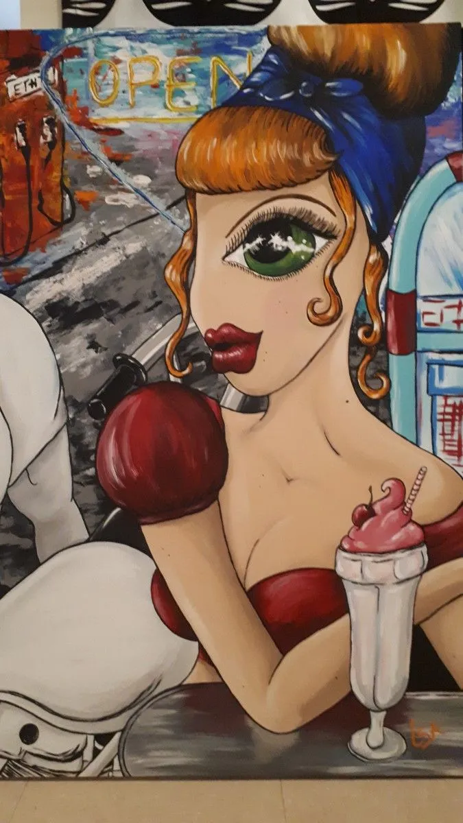 L'attente, artwork by Isabelle Marcoux