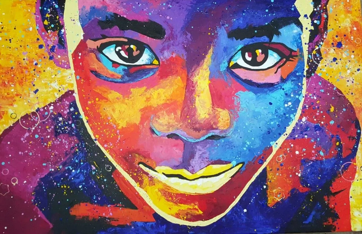 Colors of Innocence, artwork by AnneIsabelle Art